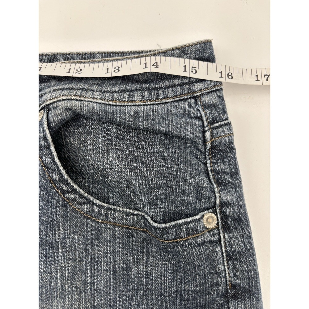 Chico's Platinum Bootcut Jeans Womens 0.5 Reg Medium Wash Stretch Denim 32x28 - Picture 7 of 7